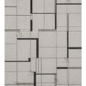 Alternative view of Broken Grid Horizon Hand Tufted Carpet