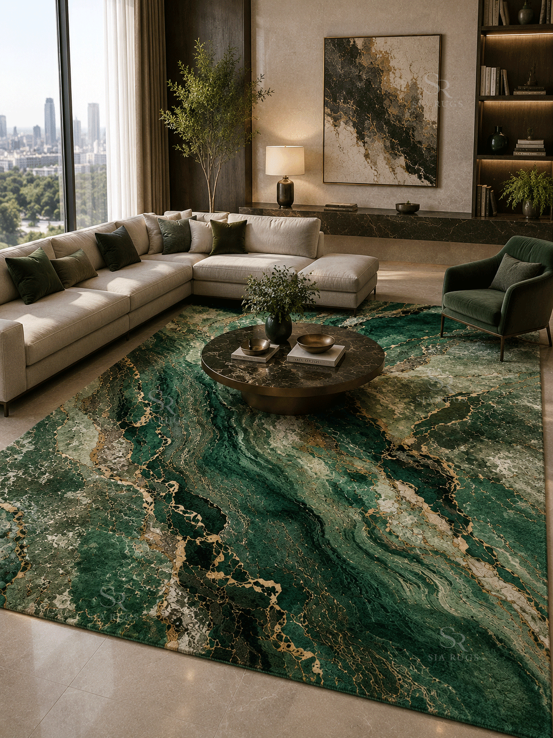 emerald-marble-veins-premium-hand-knotted-wool-silk-carpet (4)