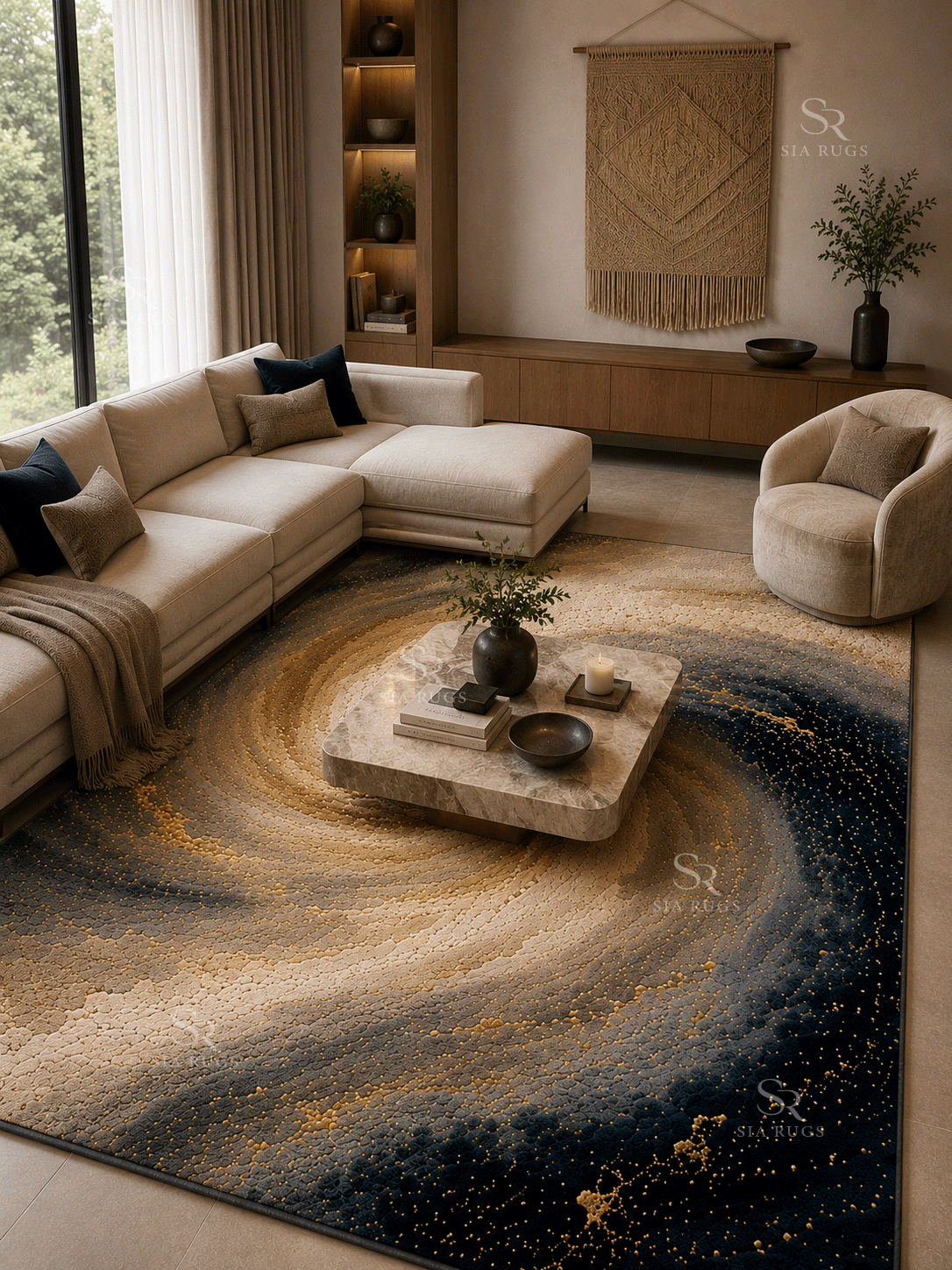 golden-galaxy-spiral-premium-hand-knotted-wool-silk-carpet (5)