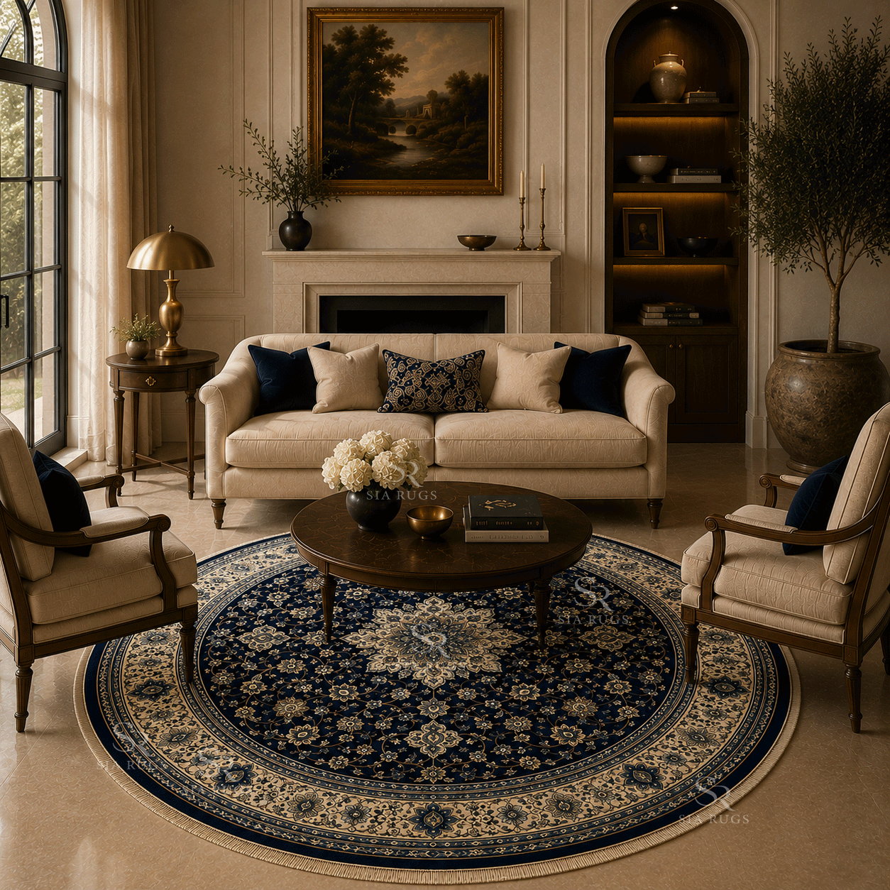 isfahan-celestial-medallion-round-hand-knotted-persian-carpet (1)