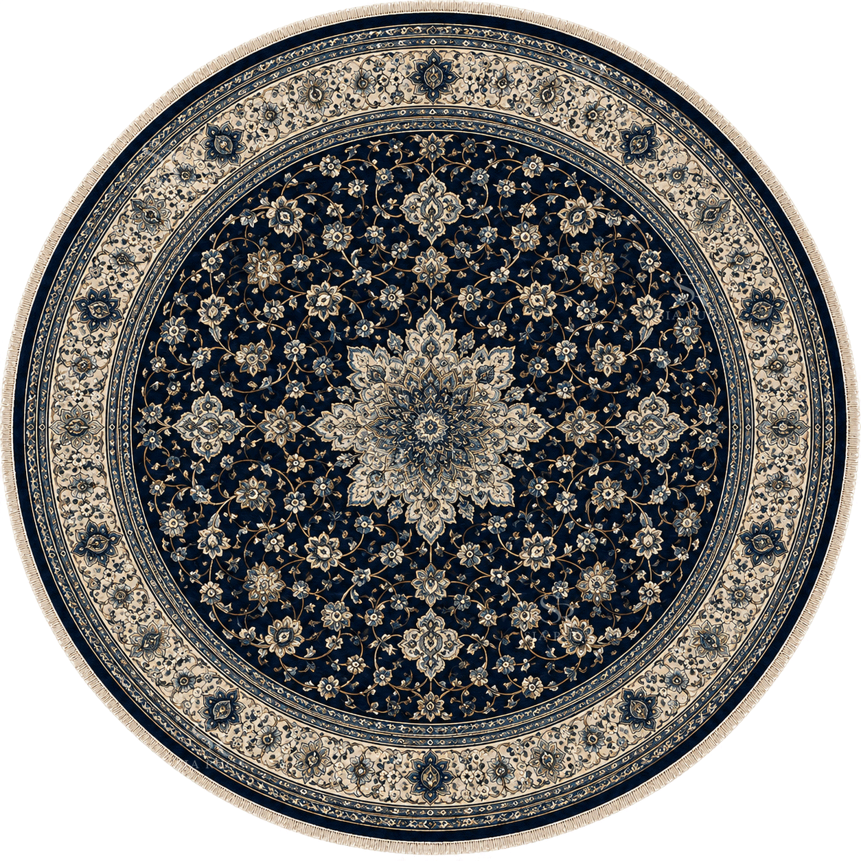 isfahan-celestial-medallion-round-hand-knotted-persian-carpet (4)