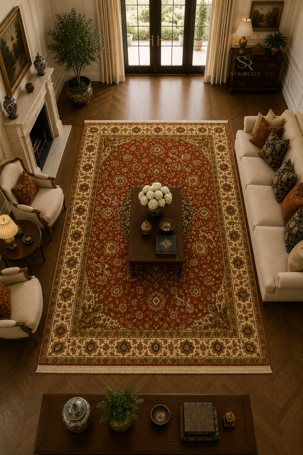 kashan-floral-luxury-collection-hand-knotted-persian-red-carpet (1)