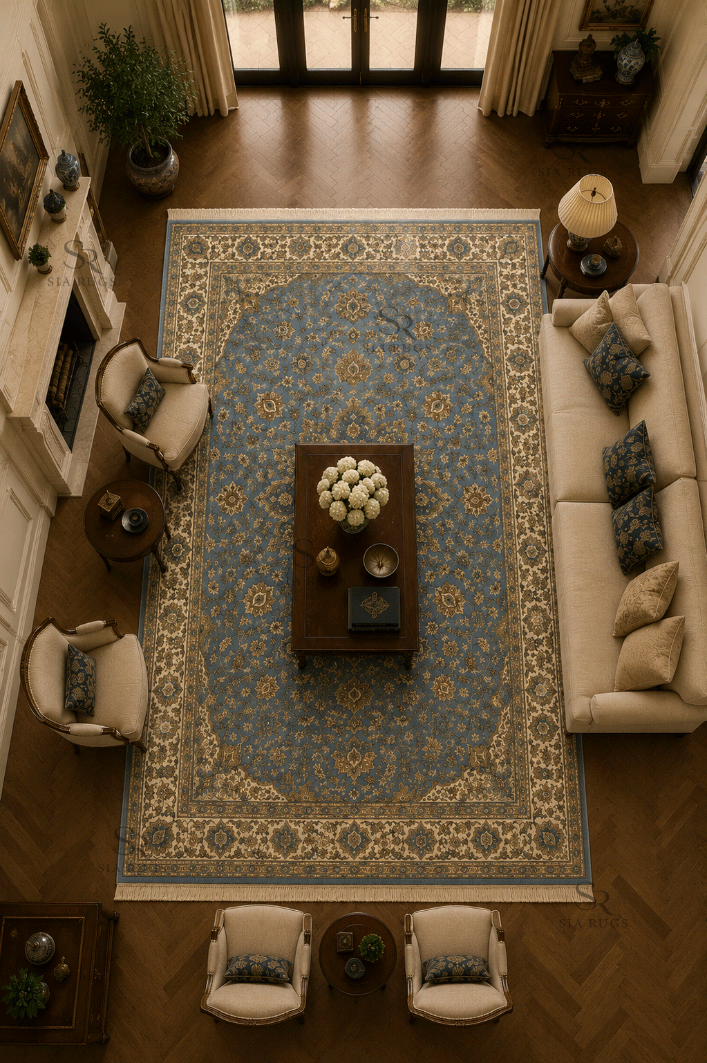 kashan-imperial-blossom-hand-knotted-persian-carpet (2)