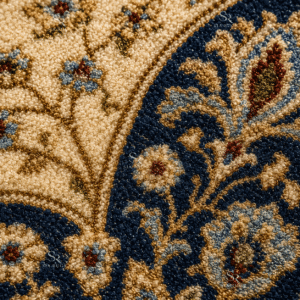 Luxury Hand Knotted Persian Wool & Silk Rug - Image 4