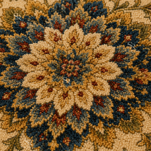 mughal-garden-vine-round-hand-knotted-carpet (4)
