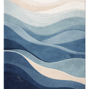 Ocean Serenity Hand Tufted Carpet - Image 3