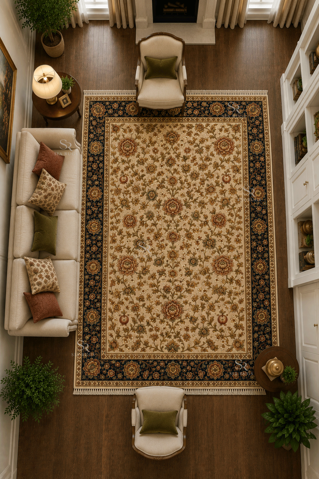persian-floral-vine-hand-knotted-carpet (3)