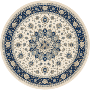 round-nain-blue-medallion-hand-knotted-carpet (4)