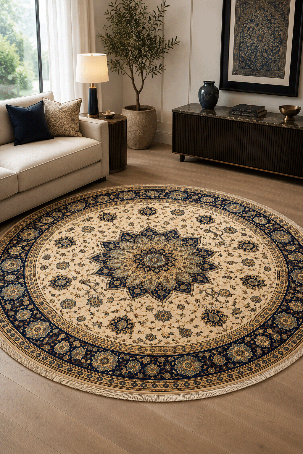 round-qum-shah-heritage-hand-knotted-carpet (4)