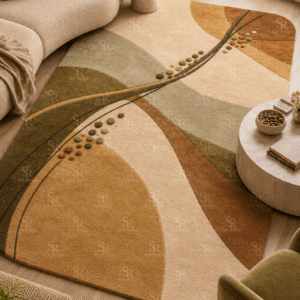 Alternative view of Sculpted Harmony Hand Tufted Carpet