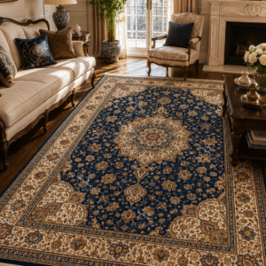 timeless-blue-medallion-hand-knotted-carpet (1)
