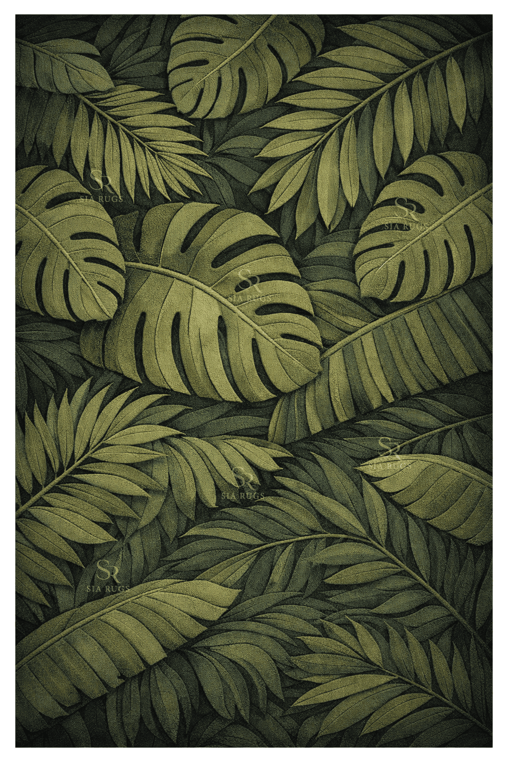 tropical-leaves-hand-tufted-carpet-TL01 (2)