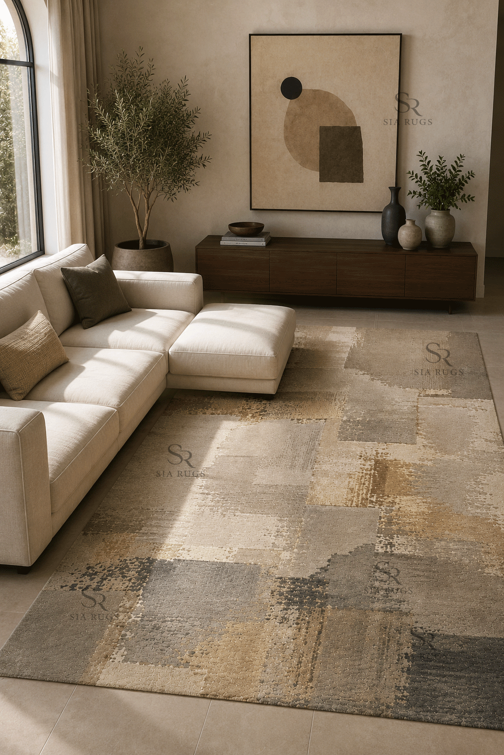 abstract-mosaic-premium-hand-knotted-wool-silk-carpet (3)