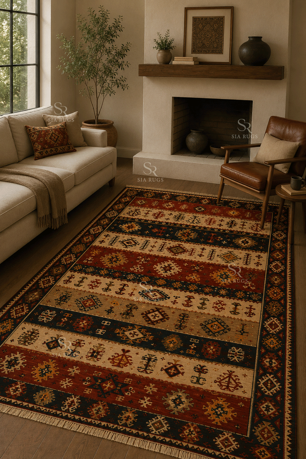 anatolian-caravan-stripes-handwoven-turkish-kilim (2)