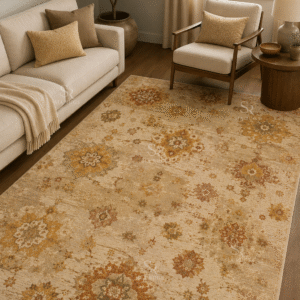 antique-golden-medallions-hand-knotted-carpet (1)