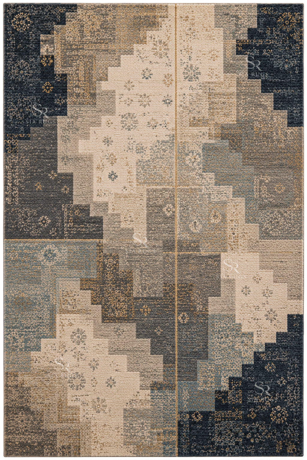 heritage-pixel-grid-hand-knotted-carpet