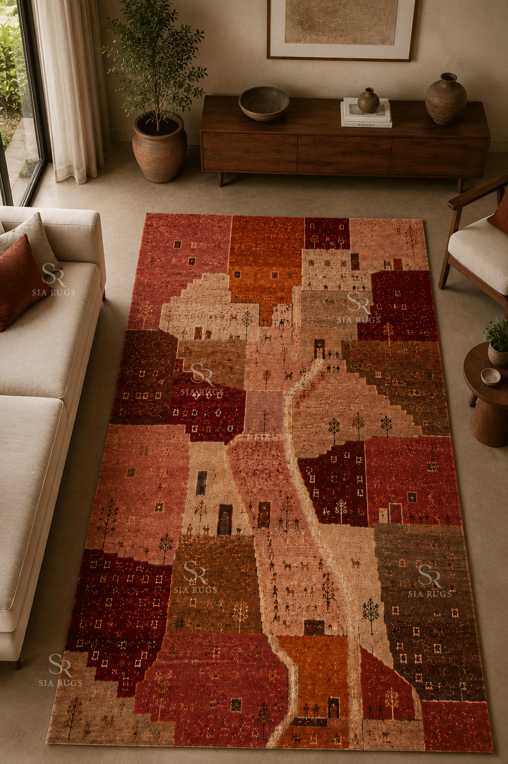 crimson-village-passage-hand-knotted-carpet (1)