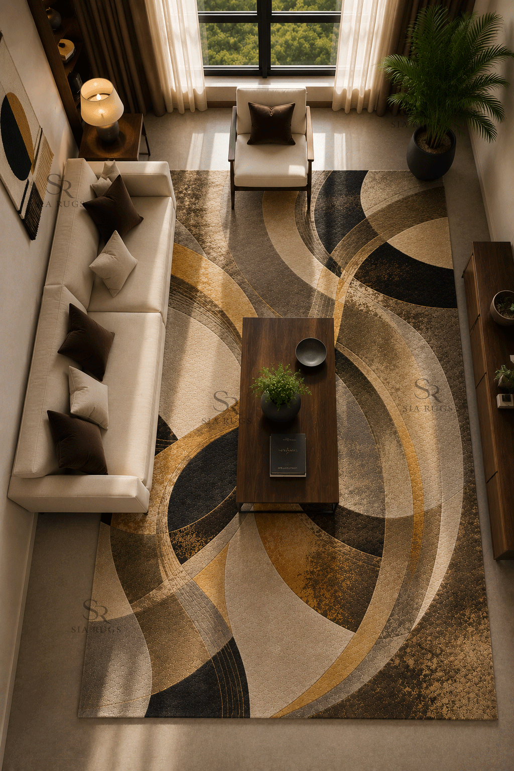 golden-eclipse-premium-hand-knotted-wool-silk-carpet (4)