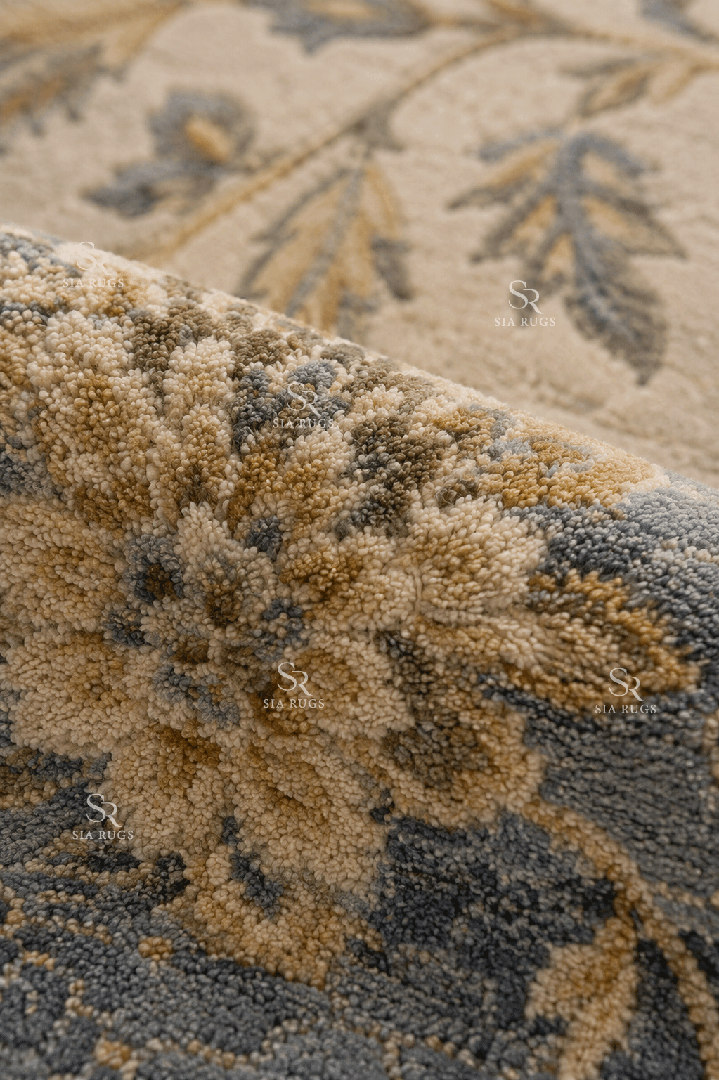 Horizon Blossom Drift Hand Knotted Carpet - Image 4