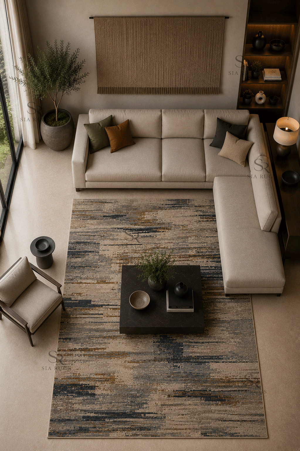 layered-brush-texture-premium-hand-knotted-wool-silk-carpet (1)