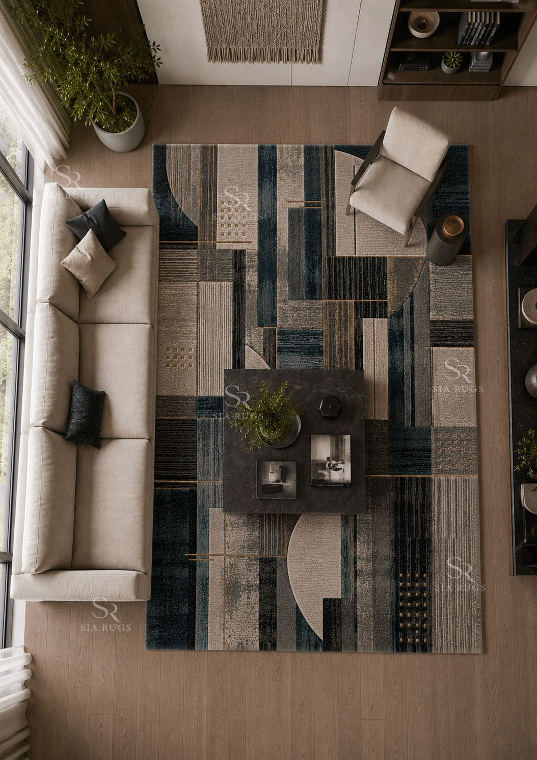 luxe-architectural-grid-premium-hand-knotted-wool-silk-carpet (3)