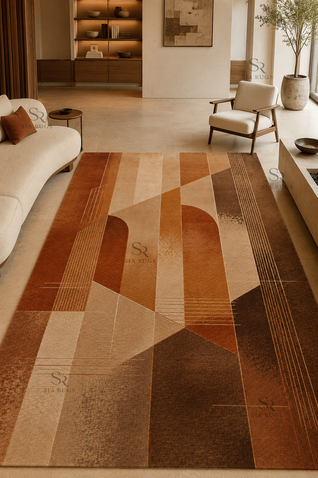 modern-linear-illusion-terracotta-hand-knotted-carpet (3)