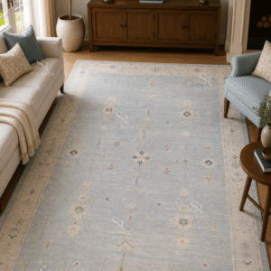 Alternative view of Nordic Heritage Frame Hand Knotted Carpet