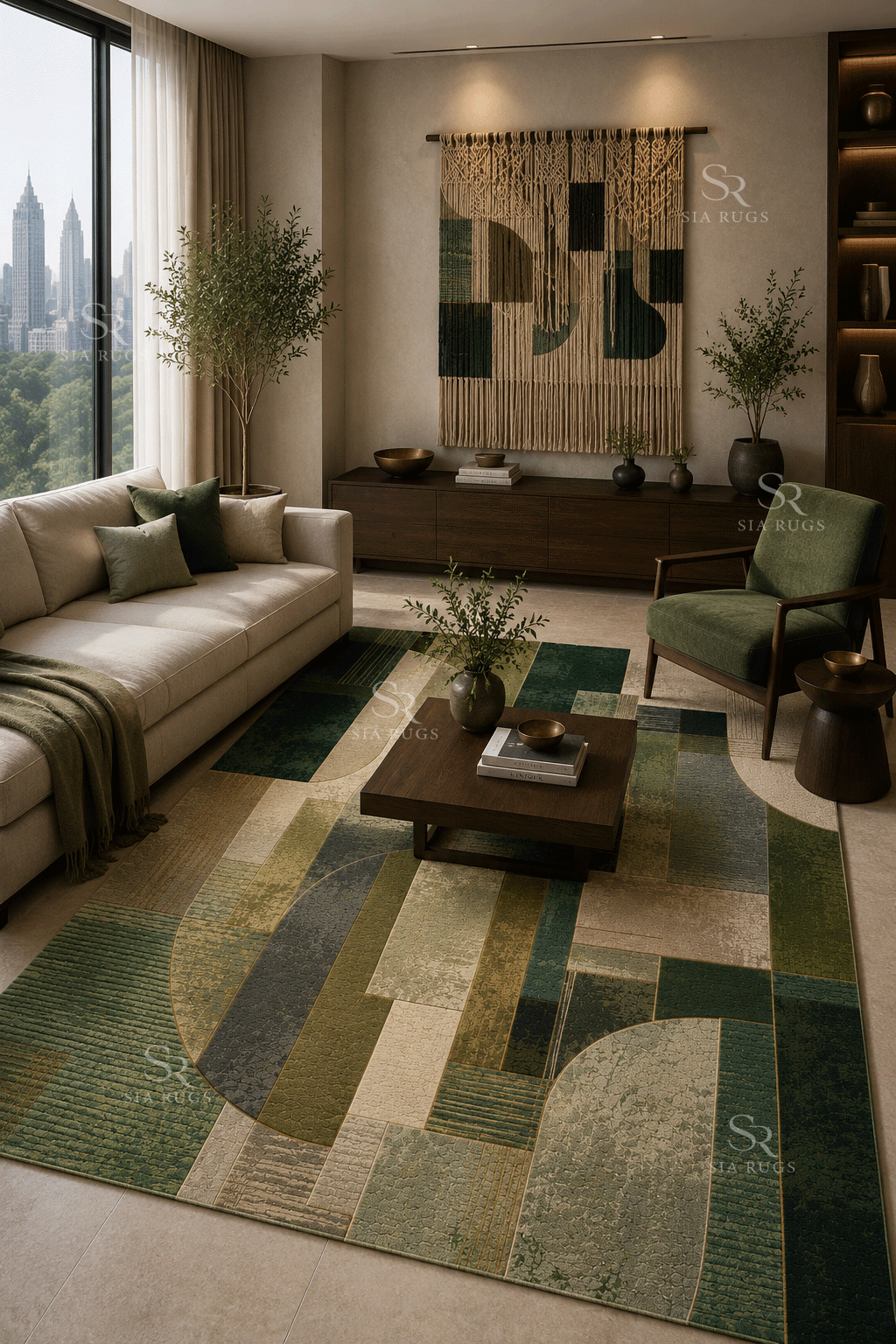 sculptural-cubist-geometry-green-hand-knotted-carpet (3)