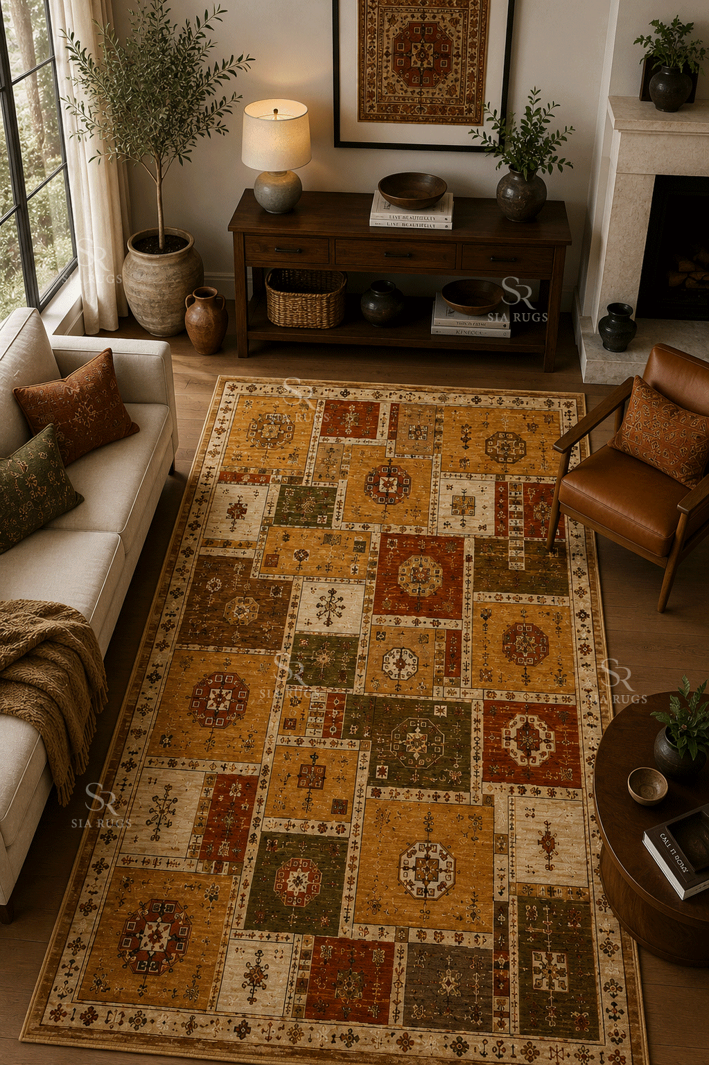 tekke-heritage-mosaic-hand-knotted-carpet (1)