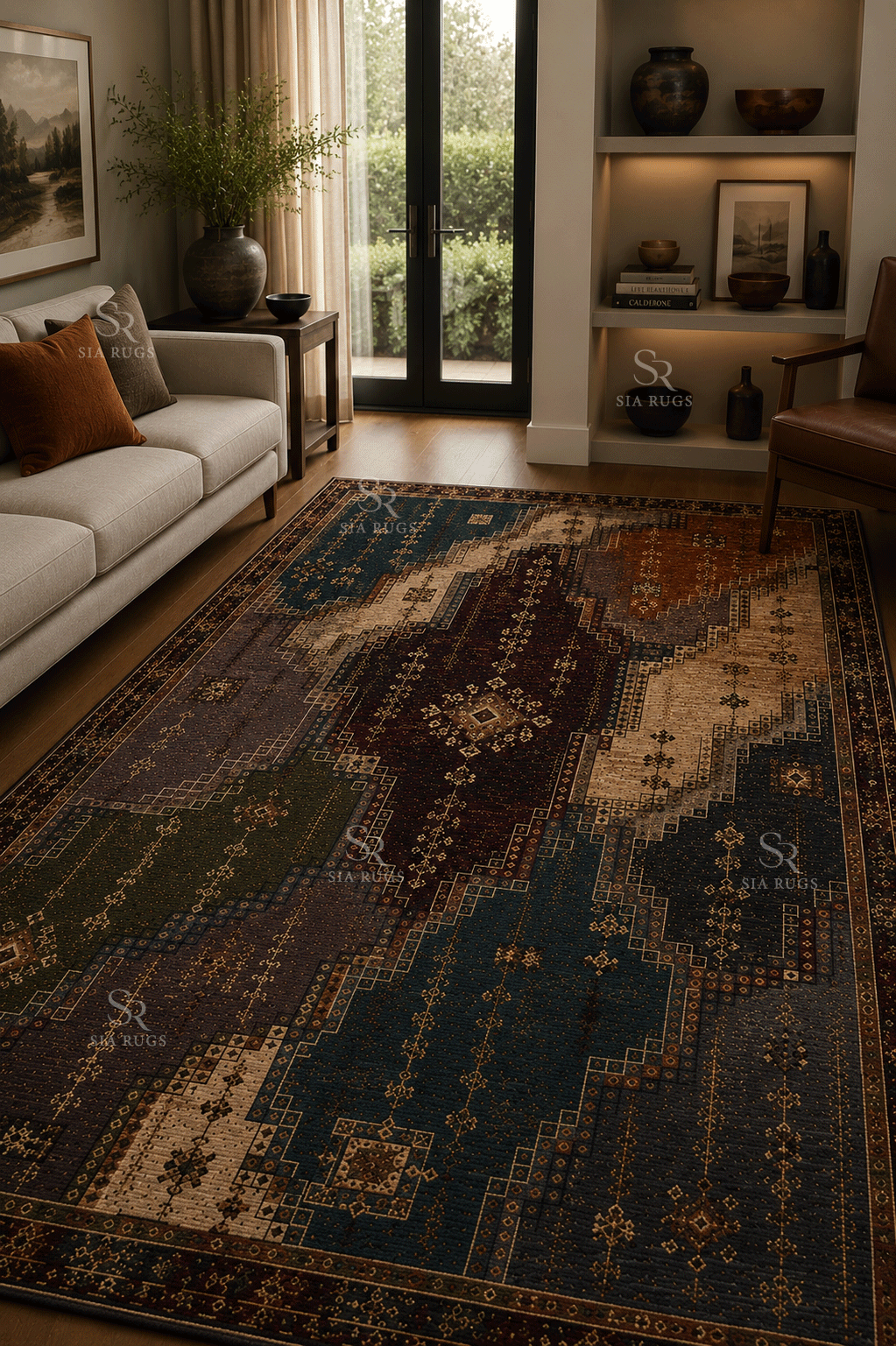 tribal-mosaic-passage-hand-knotted-carpet (1)