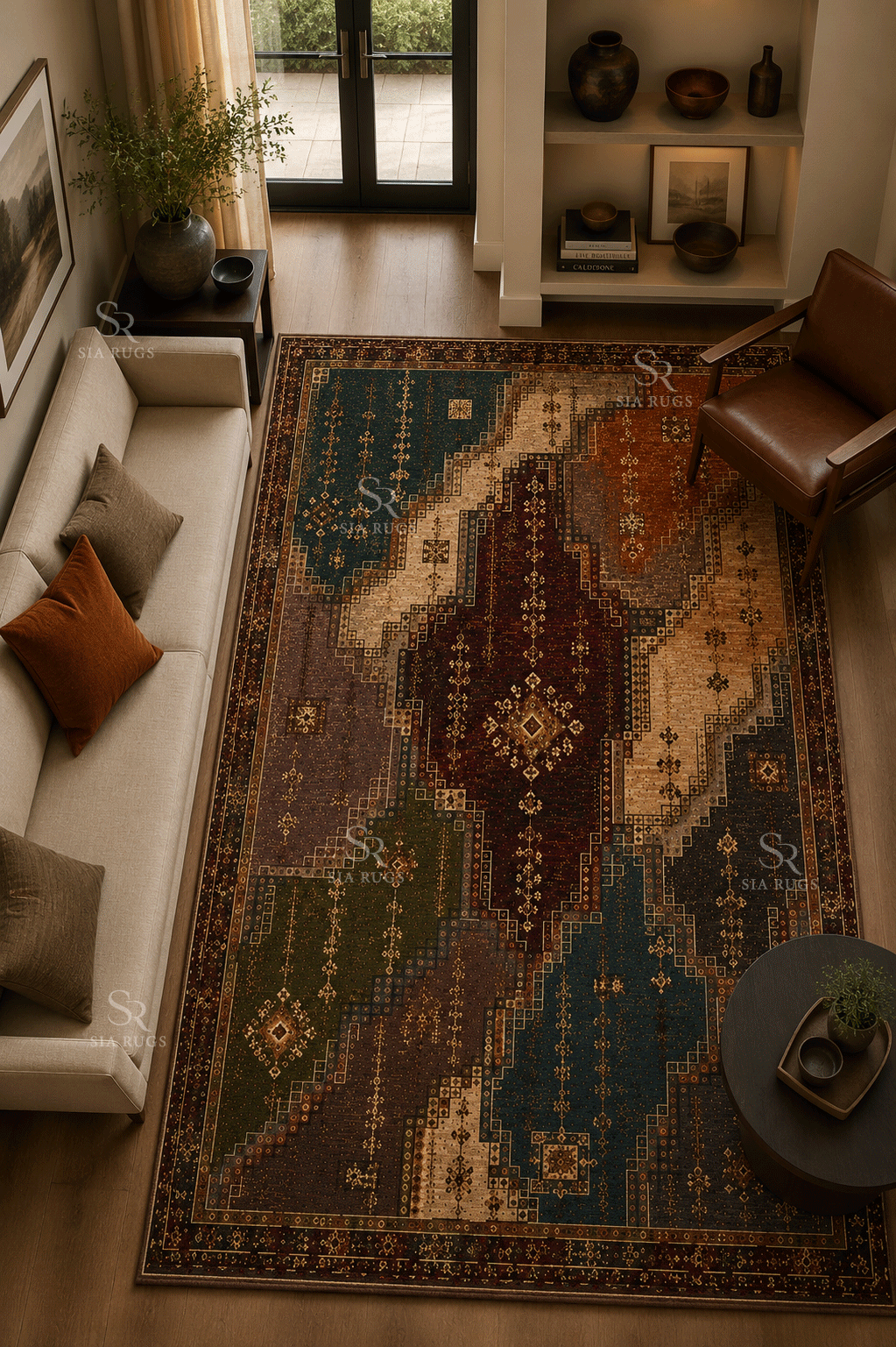 tribal-mosaic-passage-hand-knotted-carpet (3)