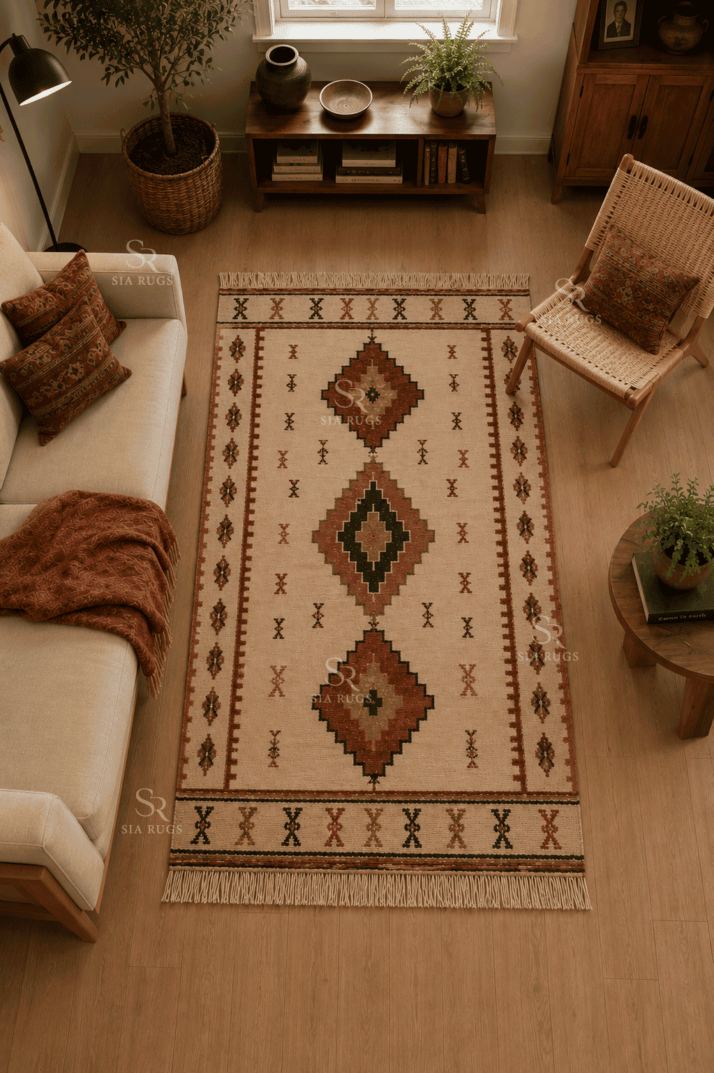 triple-heritage-medallion-handwoven-cotton-kilim (3)