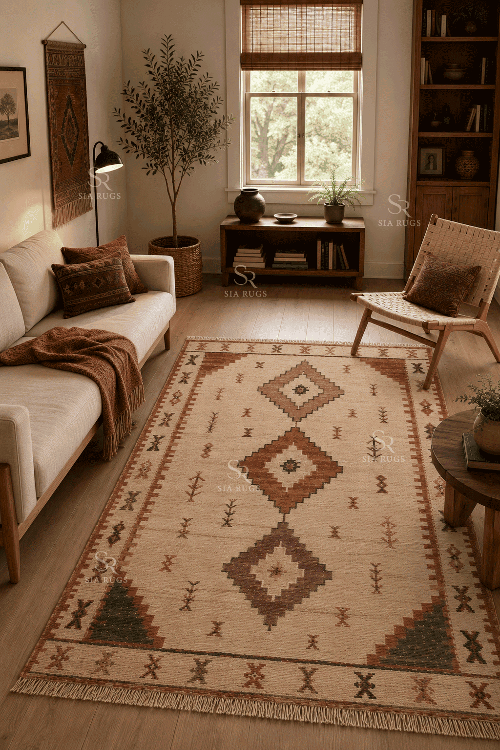 triple-heritage-medallions-handwoven-cotton-kilim (2)