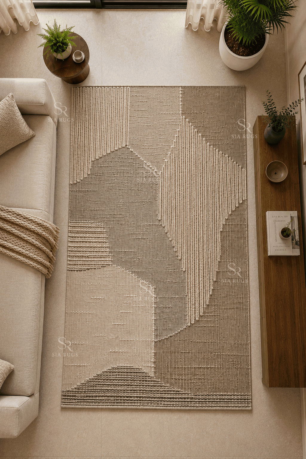 Loomed Monolith Handmade Handloom Dhurrie (1)