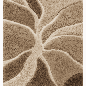 Strata Amethyst Crater Handloom Sculptural Shag Rug (3)