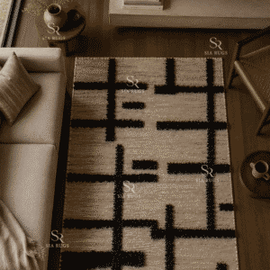 architectural-grid-black-ivory-sculptural-shag-carpet (1)