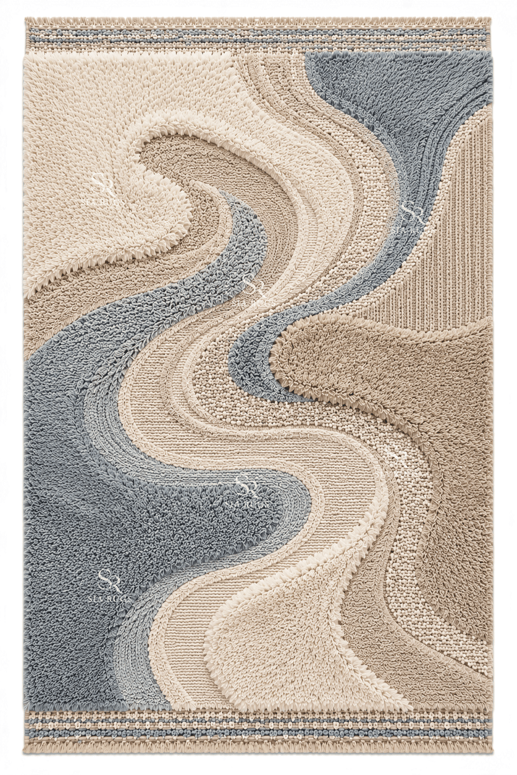 blue-canyon-handmade-sculptural-wool-shaggy-carpet (2)