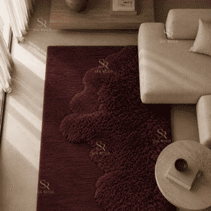 bordeaux-bloom-burgundy-monochrome-sculptural-shag-carpet (4)