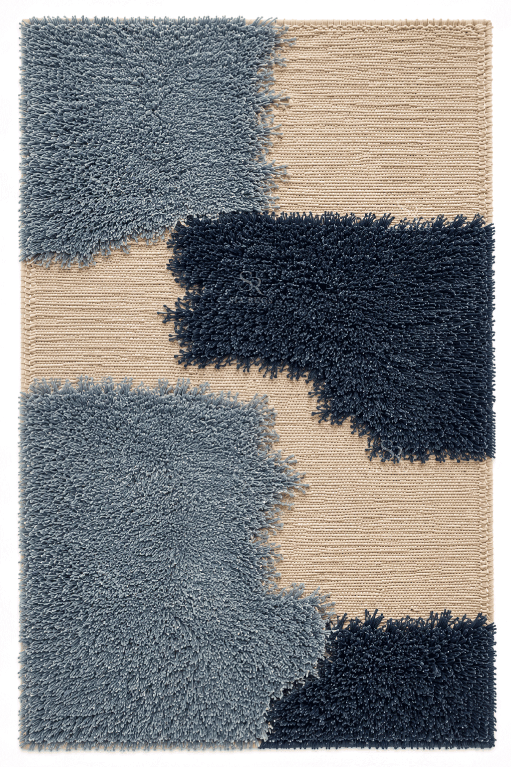 coastal-blocks-blue-navy-beige-sculptural-shag-carpet (3)