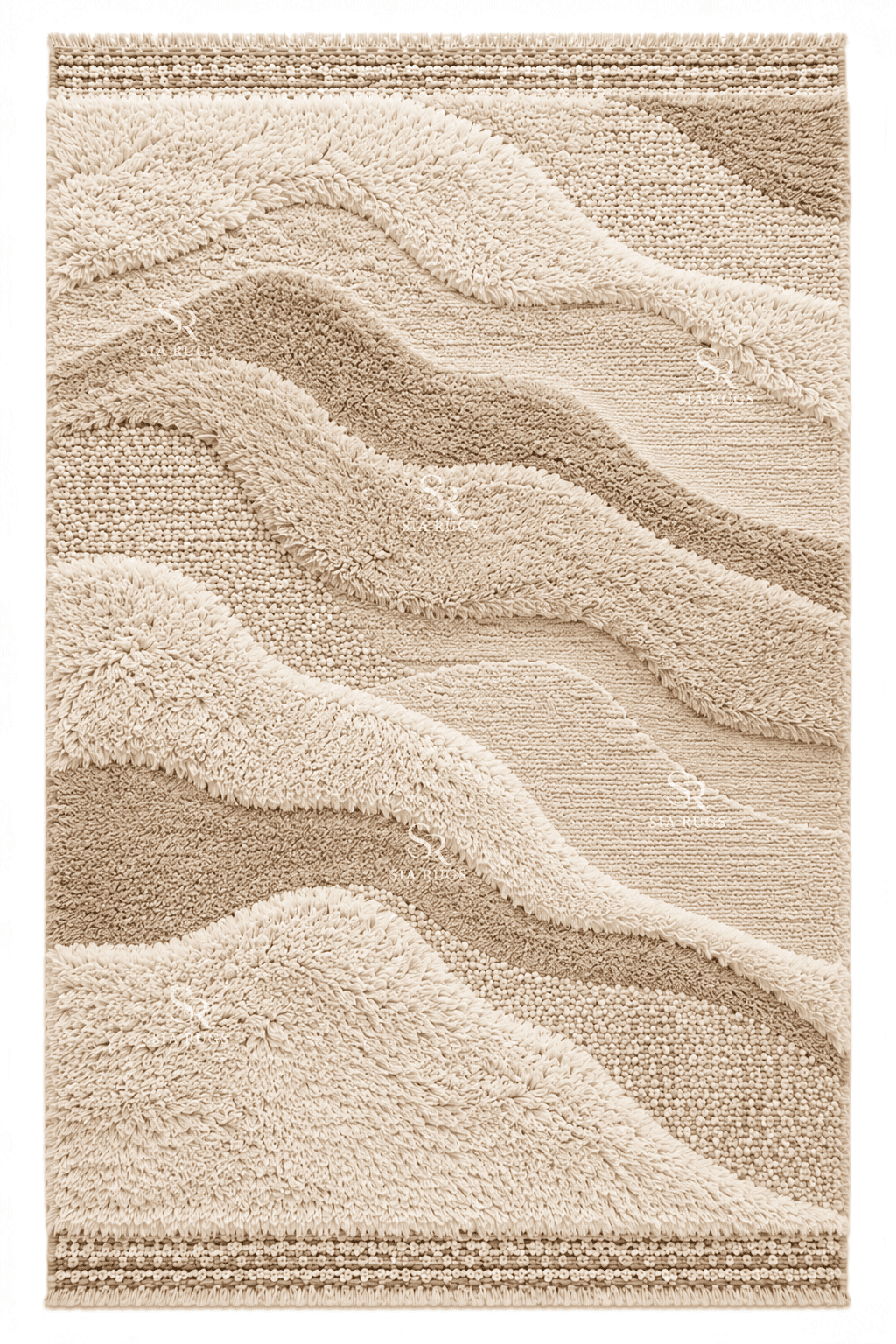 desert-flow-handmade-sculptural-wool-shaggy-carpet (2)