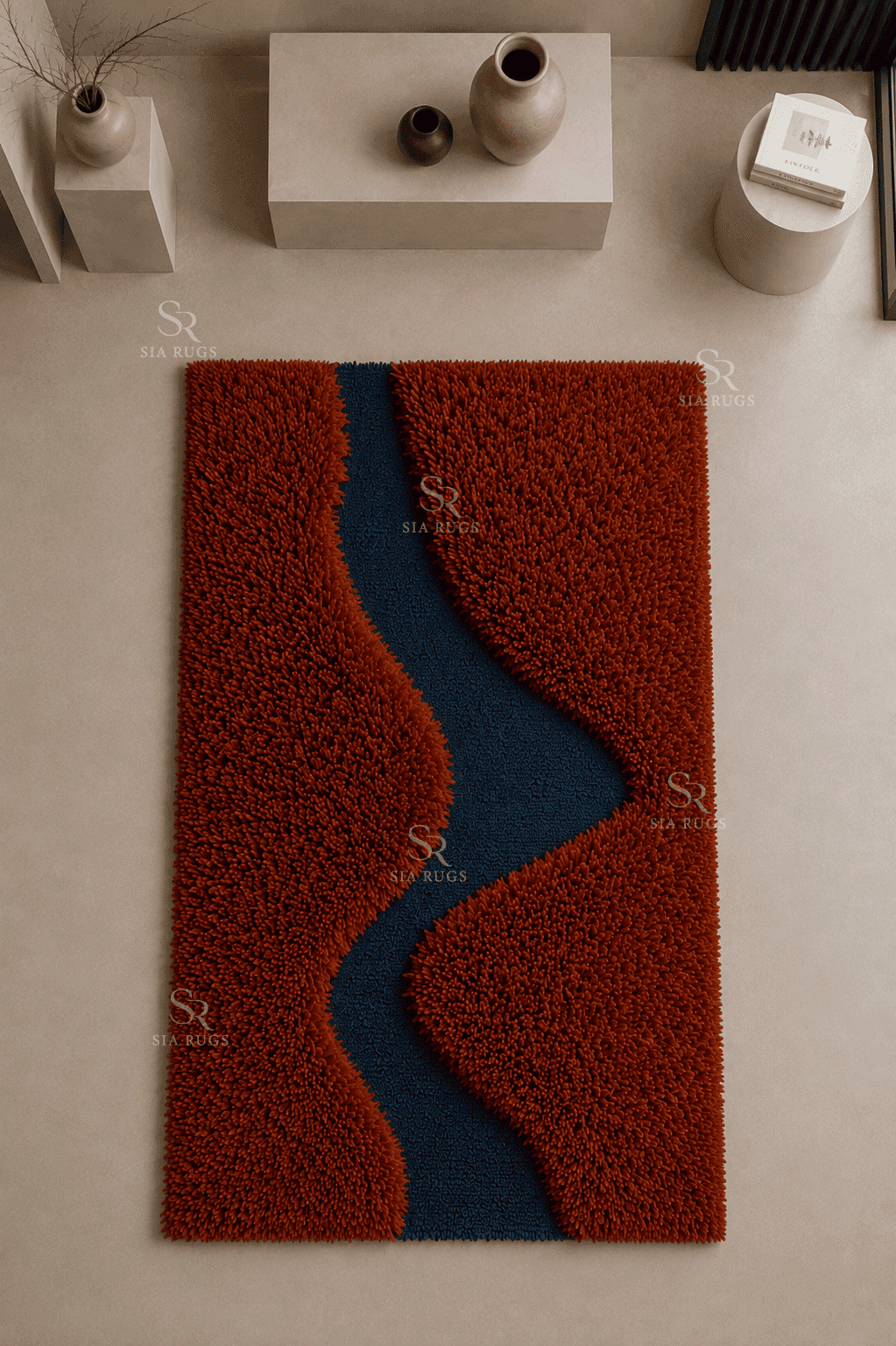 ember-channel-rust-navy-sculptural-shag-carpet (1)