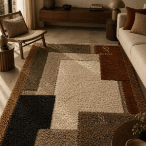 modern-courtyard-handmade-geometric-wool-shaggy-carpet (4)