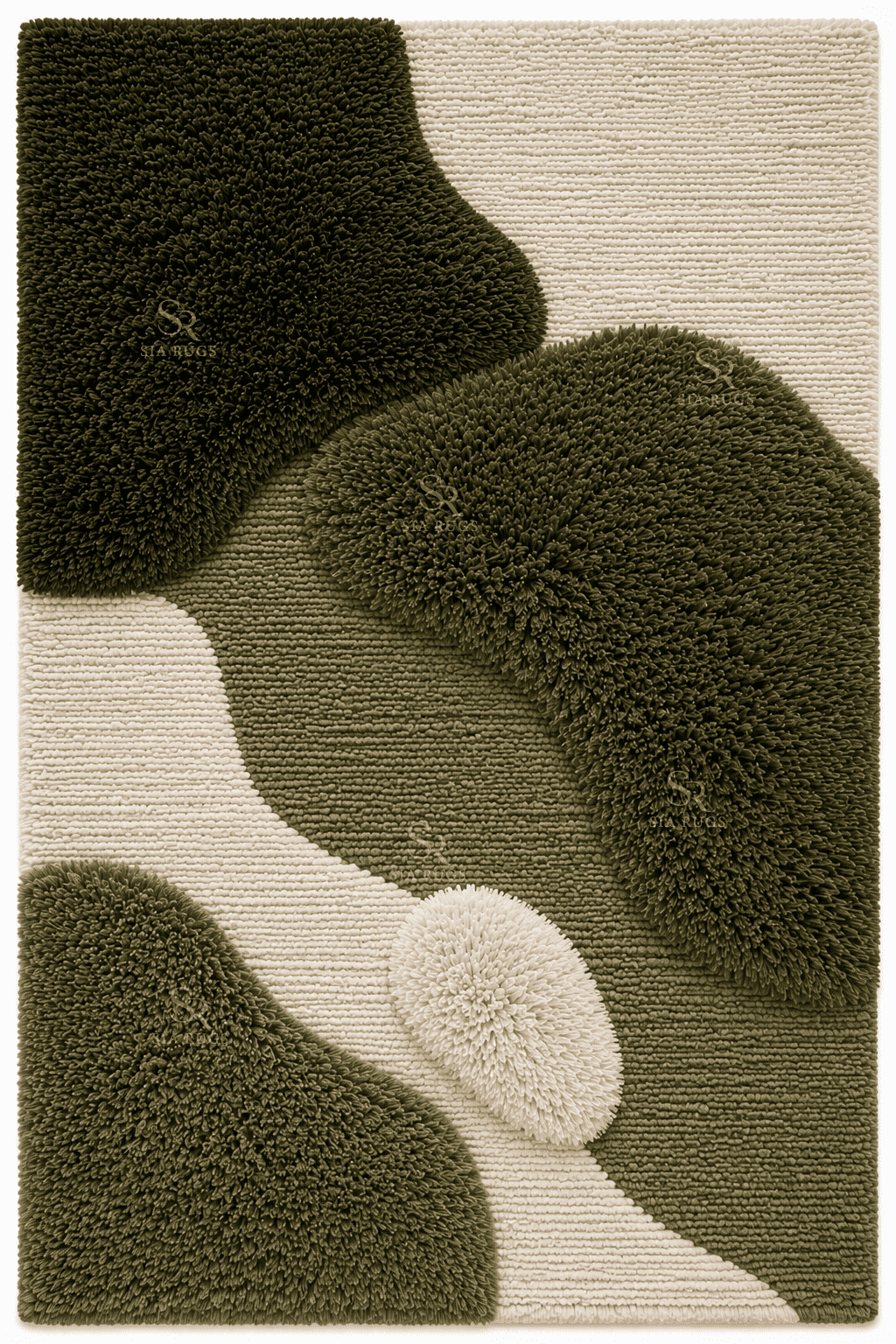 moss-passage-green-ivory-sculptural-shag-carpet (3)
