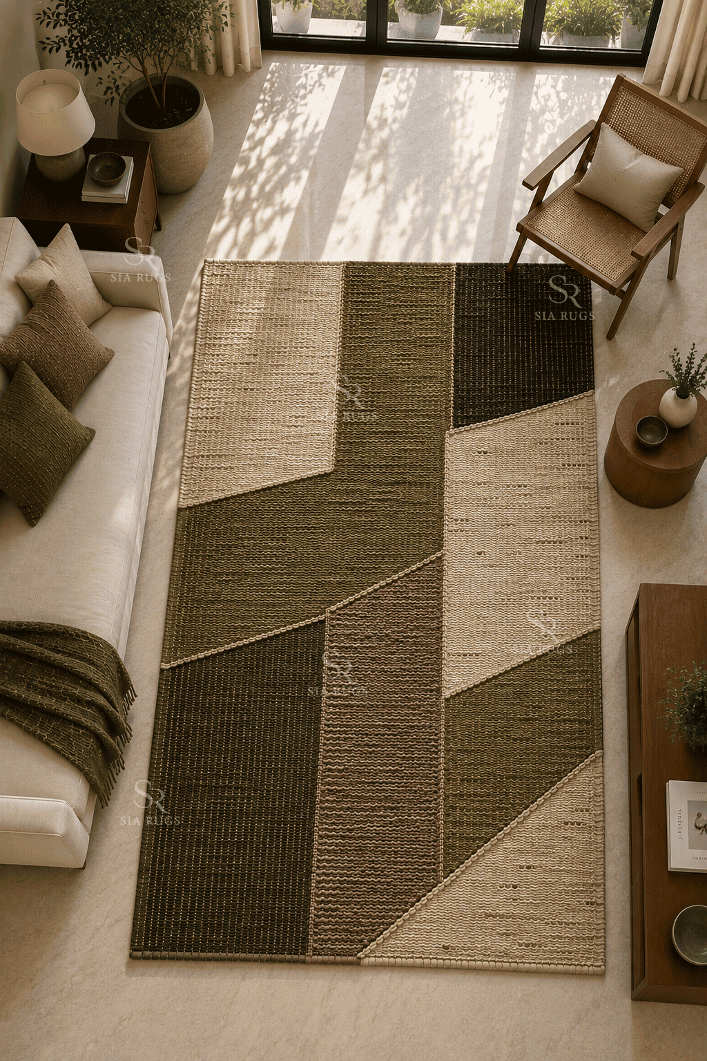 olive-monolith-handmade-handloom-wool-dhurrie (2)