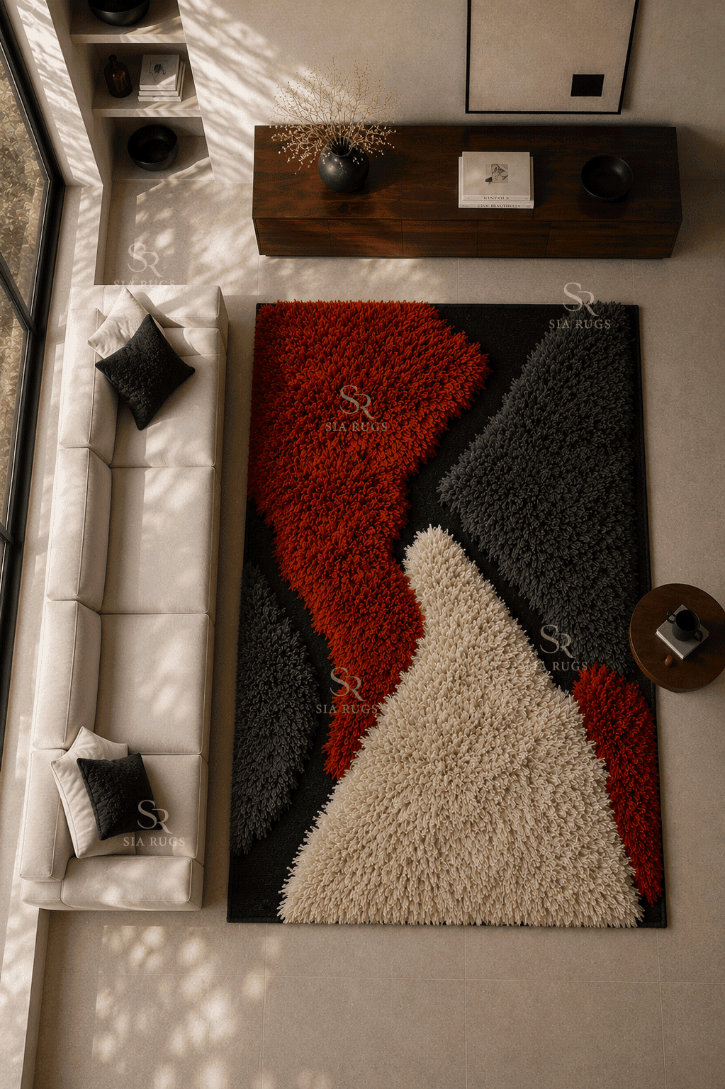 terra-peaks-rust-ivory-charcoal-sculptural-shag-carpet (3)