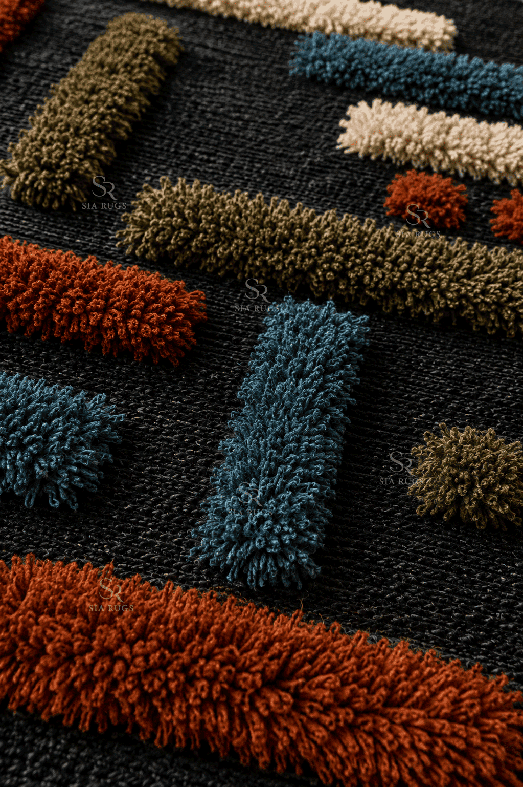 urban-signal-multicolour-geometric-sculptural-shag-carpet (2)