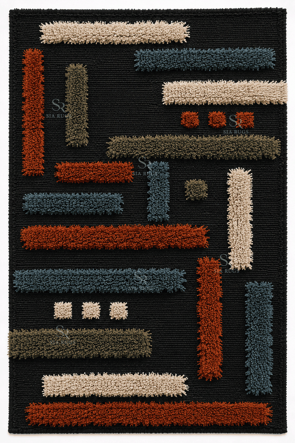 urban-signal-multicolour-geometric-sculptural-shag-carpet (3)
