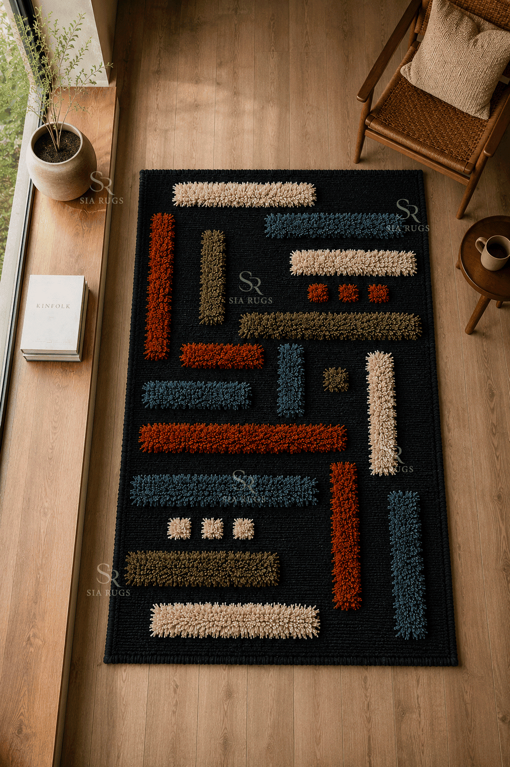 urban-signal-multicolour-geometric-sculptural-shag-carpet (4)