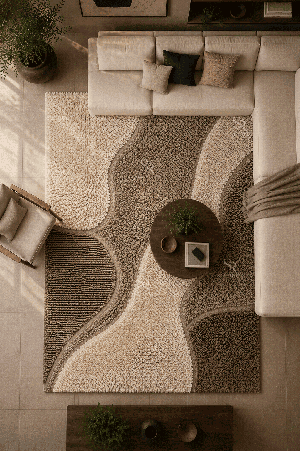 velora-mocha-riverstone-handloom-sculptural-shag-rug (3)