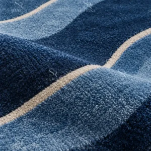 Blue River Flow Hand Tufted Hallway & Bedroom Runner Rug (1)